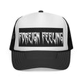 Trucker Cap — “Foreign Feeling” Gothic Patch Mesh Hat